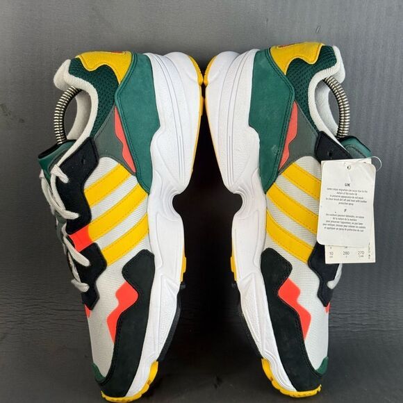 Adidas Yung-96 \'Green Gold\' athletic sneaker shoes men’s size 10